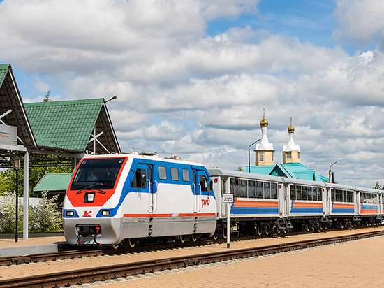 Детская железная дорога на столе