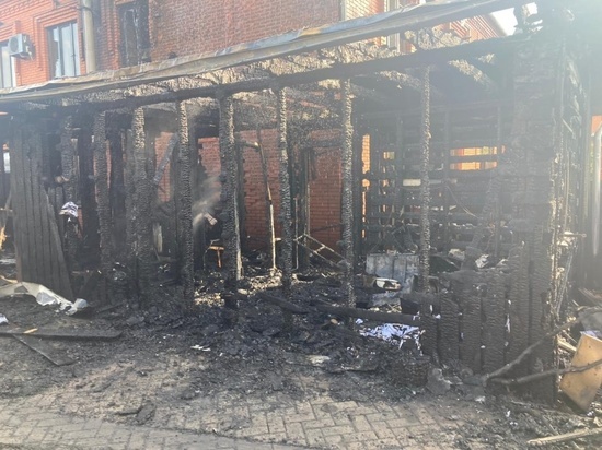 В Йошкар-Оле из-за пожара пострадал частный дом