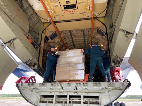 Ещё 30 тонн гуманитарной помощи отправили из Омской области в Донбасс