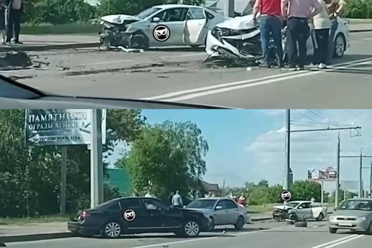 В Пензе произошло массовое ДТП в Терновке - МК Пенза