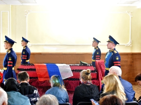 В Твери похоронили ефрейтора Алексея Горского, который погиб на Украине