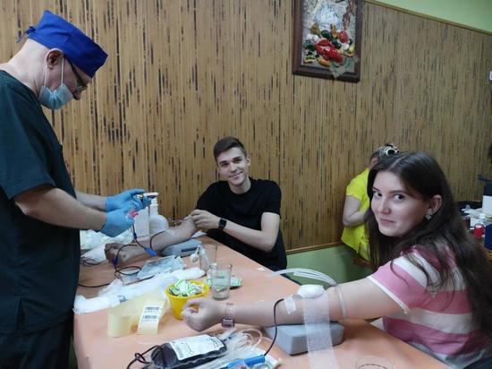 Каскад Кубанских ГЭС устроил донорскую акцию в Невинномысске