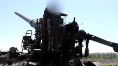 Опубликовано видео боевой службы артиллерийских установок «Пион»
