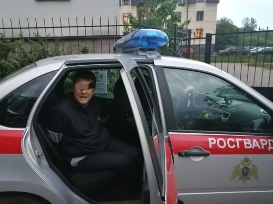 Росгвардейцы поймали «форточника» с поличным у частного дома в Луге