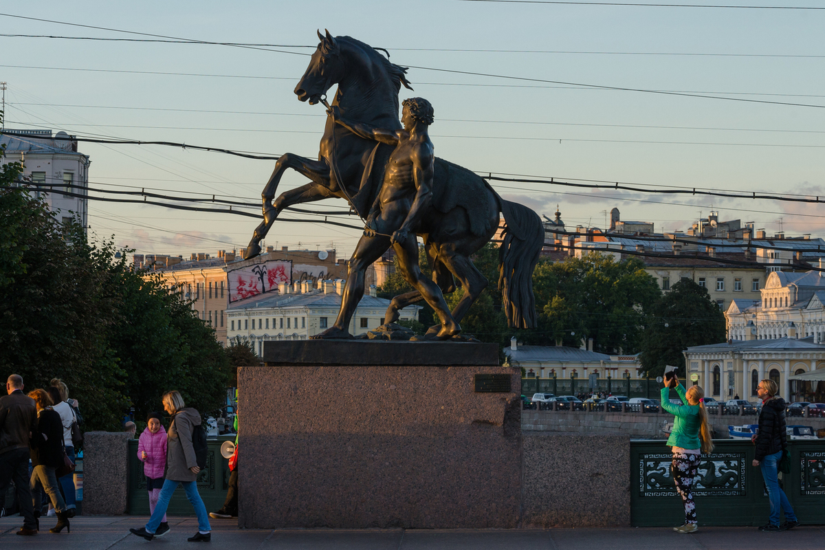 Санкт петербург фото коня