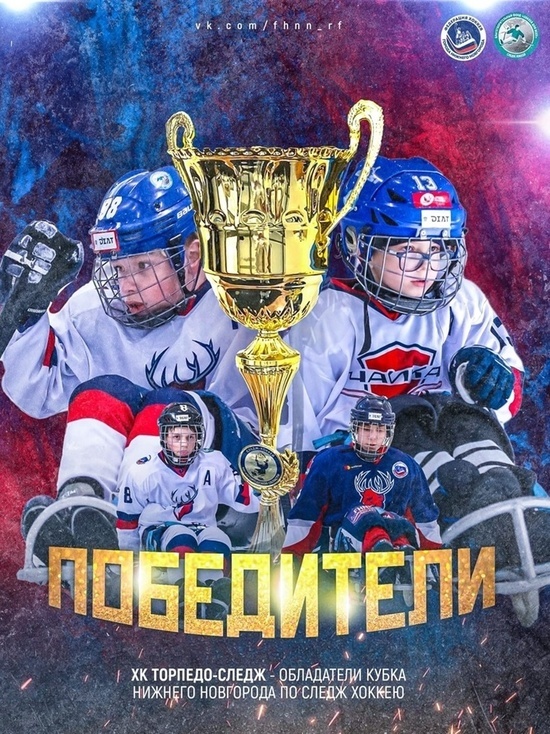 "Торпедо" выиграло Кубок Нижнего Новгорода по следж-хоккею