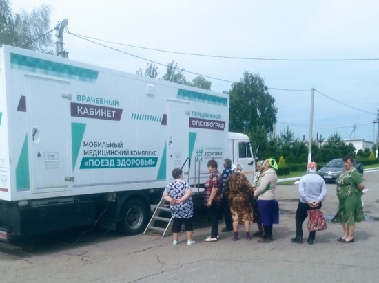 Жители белгородских сел могут пройти флюорографию в передвижном медкомплексе