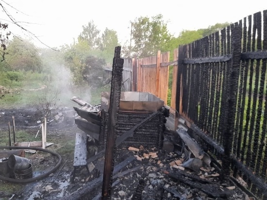 Крупный пожар в Иванове: 41 человек работал на ликвидации огня, охватившем садовые домики