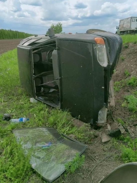 Пьяный и бесправный водитель на Lada в Параньгинском районе слетел в кювет