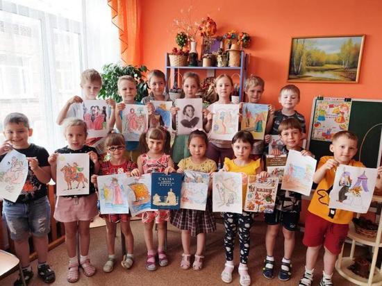 Воспитанники детского сада «Чайка» в Абакане отметили День рождения Пушкина