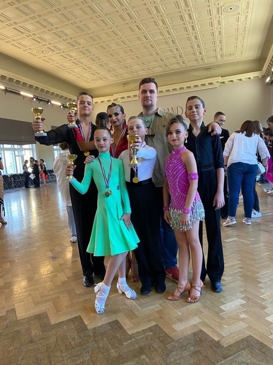 Танцоры из Серпухова завоевали шесть медалей на рейтинговом турнире