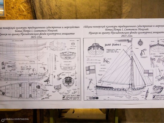 Историческую копию ботика Петра I спустят на воду в Петрозаводске