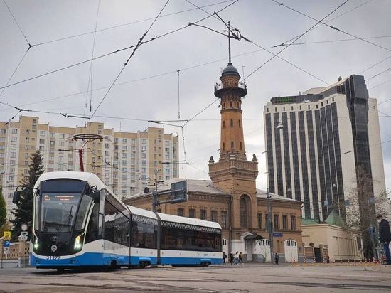 Московские трамваи переводят на «умные» стрелки