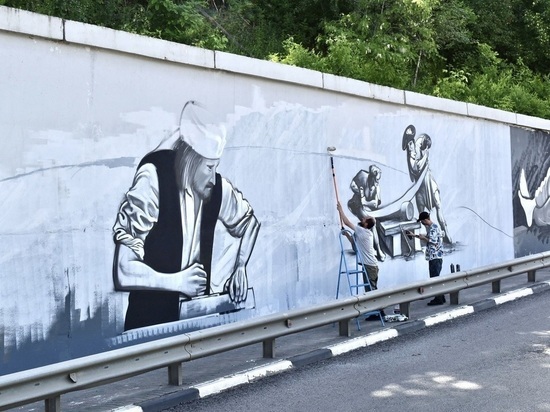 В связи с 350-летием Петра I в Воронеже отреставрируют граффити с его изображением