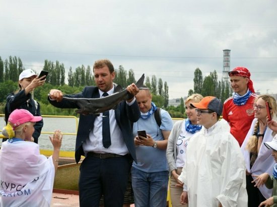 На Курской АЭС за качеством воды следит рыба веслонос