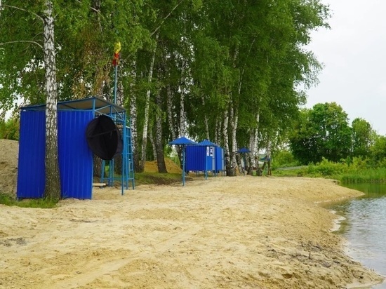 В Борисовском районе Белгородской области благоустроили береговую зону и пляж