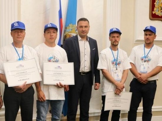 Церемония награждения прошла в правительстве Архангельской области