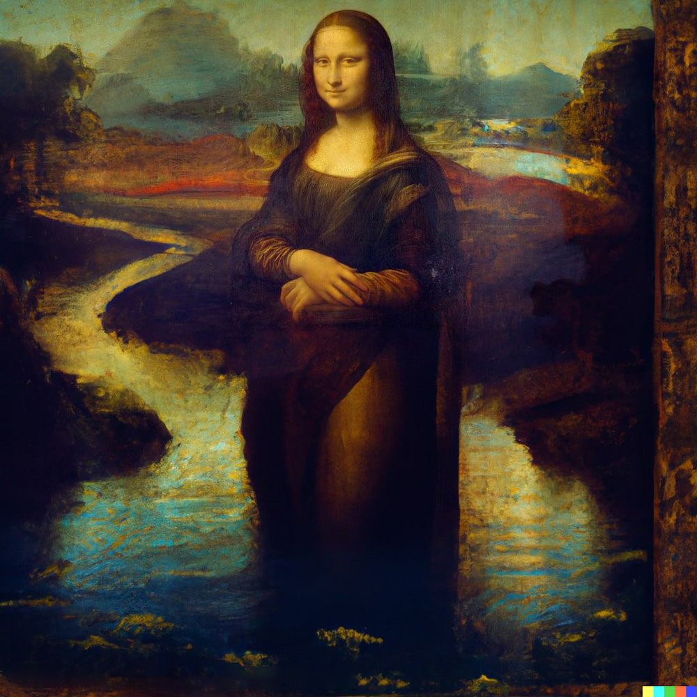 Мона Лиза нейросеть