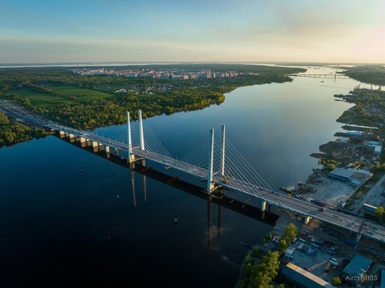 Готовность Архангельского моста в Череповце составляет 90%