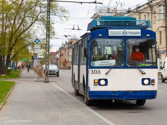 В понедельник изменится расписание движения троллейбусов в Петрозаводске