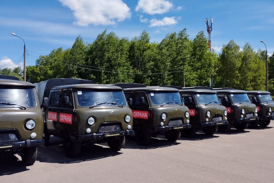 Лесничества Владимирской области получили 25 новых автомобилей