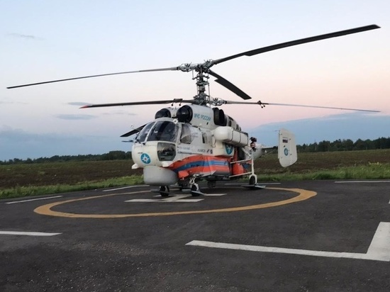 Жителя Бежецка на вертолёте доставили в тверскую больницу