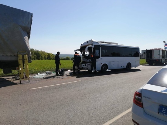 В Ростовской области два пассажира автобуса пострадали в ДТП с грузовиком