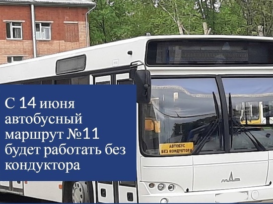 На автобусе № 11 в Ижевске не будет кондукторов с 14 июня