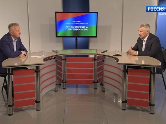 Артур Парфенчиков дал развернутое интервью государственному телеканалу
