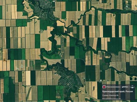 «Гарант продуктовой безопасности»: Роскосмос опубликовал фото кубанских полей