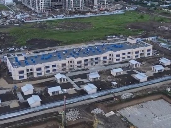 Детский сад в Прикубанском округе Краснодара готов на 84%