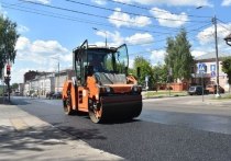С 9 июня на основной дорожной артерии Серпухова делают асфальтовое покрытие