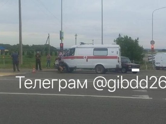 На Ставрополье в ДТП попала «скорая» с раненым ребенком