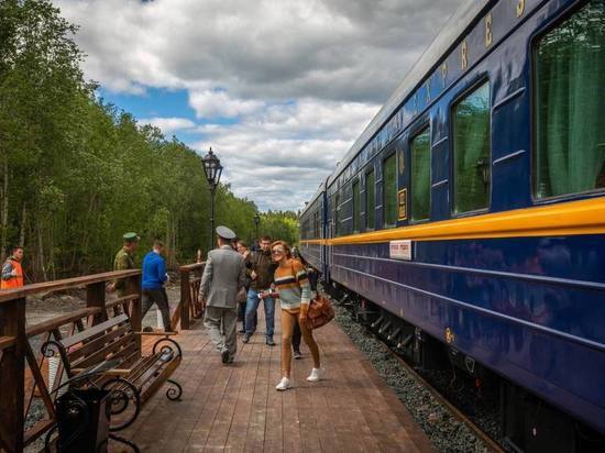 Туристический поезд довезет жителей Выборга до «Рускеалы»
