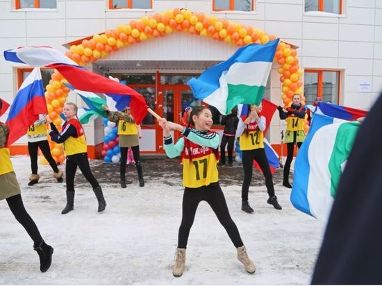 В школе Караидельский район Башкирии ремонтируют спортзал