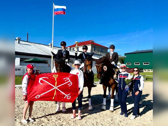 Петербургские всадники привезли бронзовую медаль с командного Чемпионата России по выездке