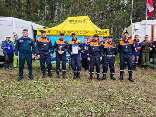 Ямальские спасатели стали серебряными призерами учений УрФО