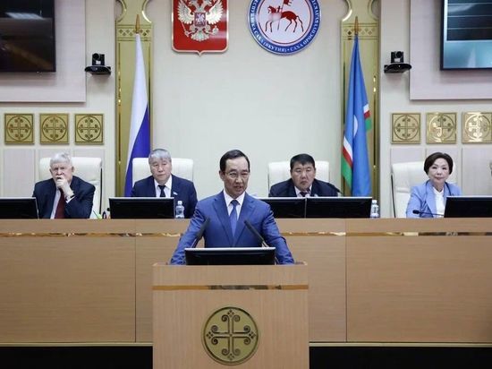 Глава Якутии представил итоги деятельности органов власти в 2021 году