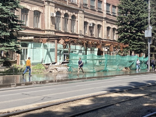 В Саратове снесли часть одного из корпусов СГУ
