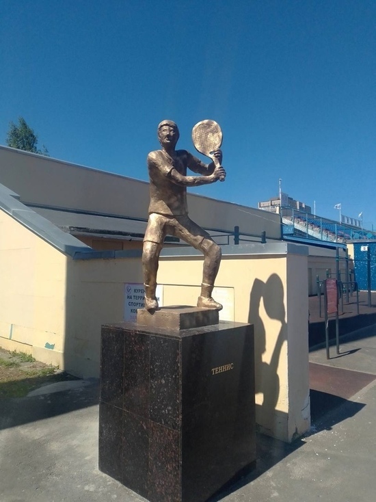 Нижегородцы высмеяли новые фигуры спортсменов на стадионе «Капролактамовец»