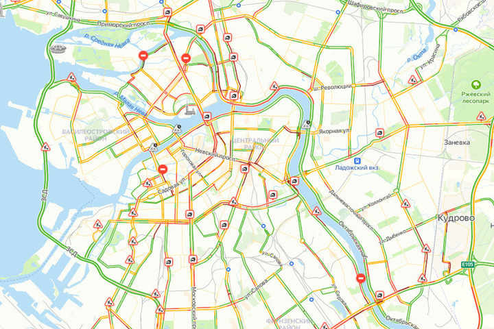 Дорожная карта питера