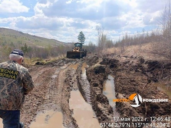 Лесники пресекли захват золотодобытчиками участка в Забайкалье
