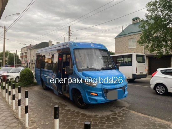 Лишенный прав маршруточник сбил пешехода в Ставрополе