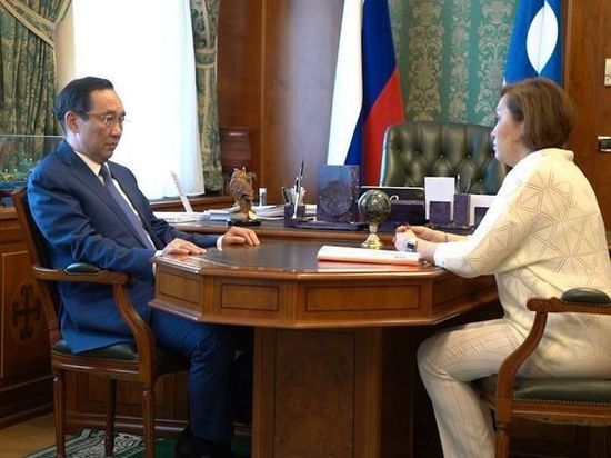 Глава Якутии провел рабочую встречу с омбудсменом по правам предпринимателей