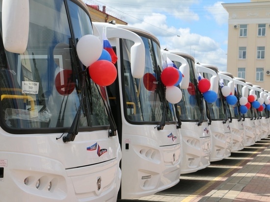 66 новых автобусов получили брянские автопредприятия