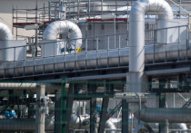 Компания "Газпром" сообщила об остановке еще одной газотурбины Siemens на станции "Портовая", работающей в рамках газопровода "Северный поток"