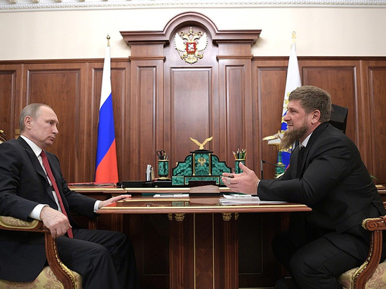 Кадыров назвал «нелепой чушью» слухи о проблемах Путина со здоровьем
