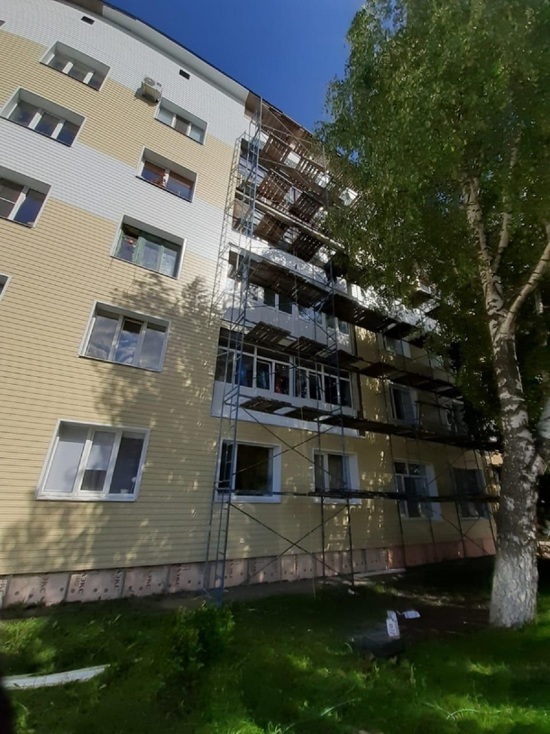 В Белгородском районе продолжают капитально ремонтировать бывшие общежития
