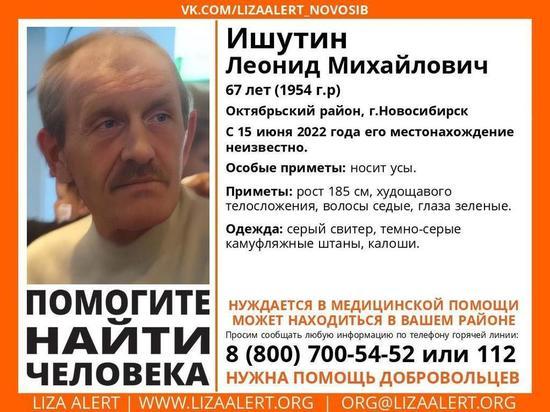 В Новосибирске мужчина вышел на крыльцо покурить и пропал