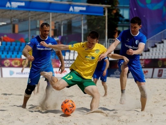 «Кубань» заняла восьмое место в первом дивизионе по пляжному футболу